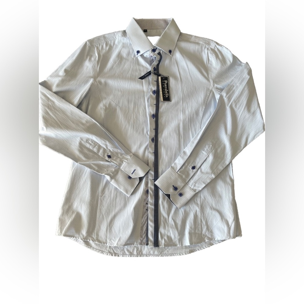 NWT PORTABELLA New York Tailored Fit Dress Shirt (Men’s Neck Size 16-16.5)